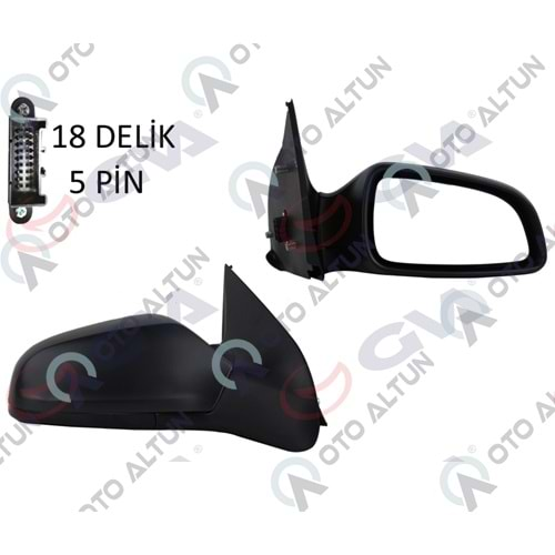 DİKİZ AYNASI DIŞ SAĞ Astra-H 04> ELK.