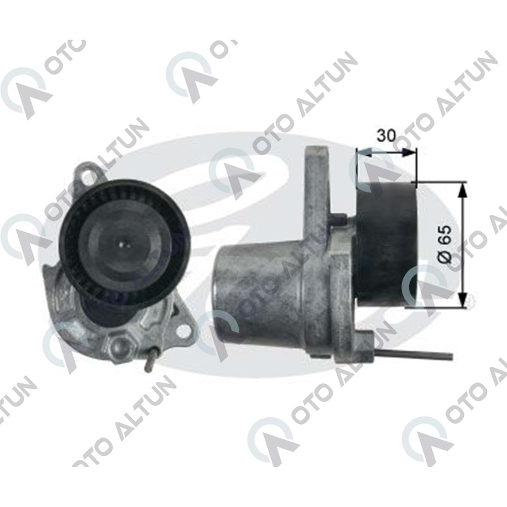 ALTERNATÖR GERGİSİ KÜTÜKLÜ R9M 1.6 DCI