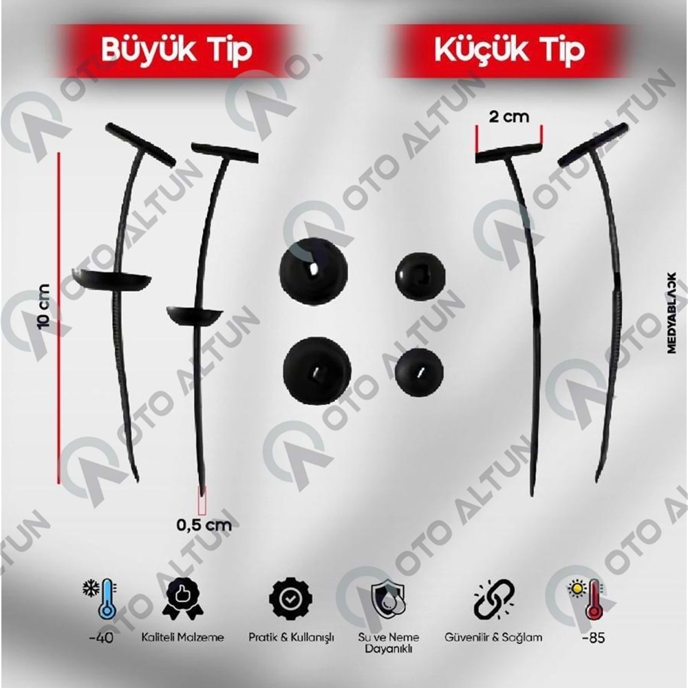 CIRT KELEPÇE PAKET 20 Lİ**YENİ NESİL-KÜÇÜK KAFA**