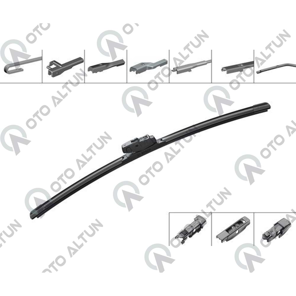 SİLECEK SÜPÜRGESİ AEROECO 4 APARATLI 50cm