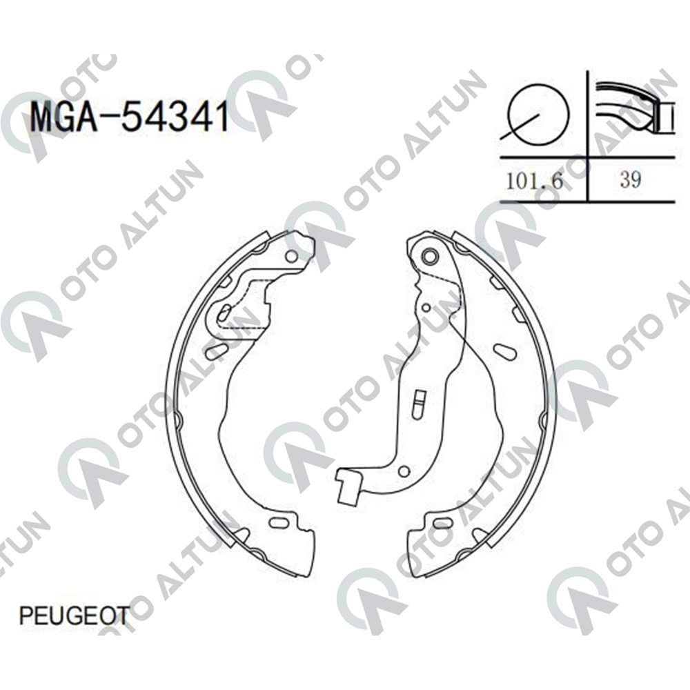 FREN BALATASI ARKA CLIO V TALIANT 1.0 Sce