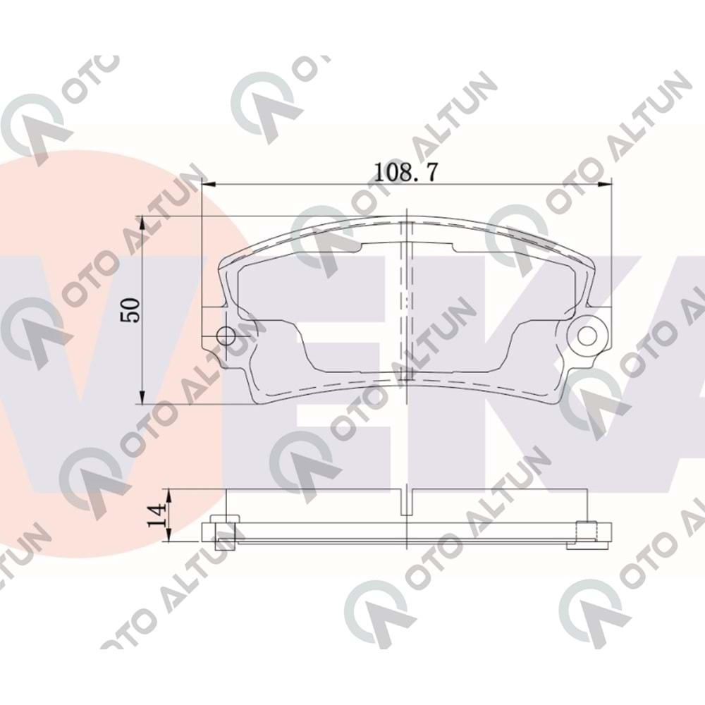 FREN BALATASI ÖN R12