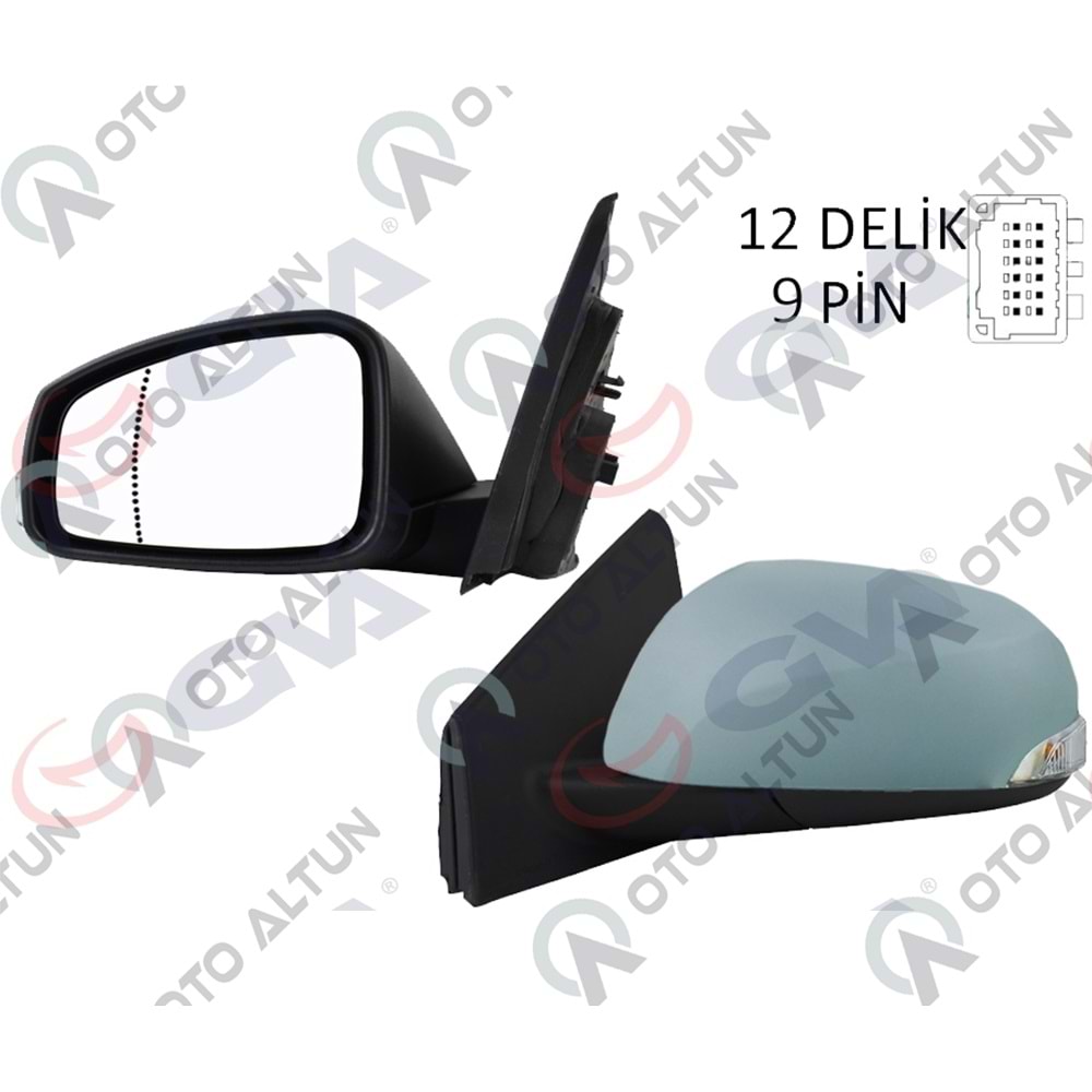 DİKİZ AYNASI SOL FLUENCE ELEKTRİKLİ