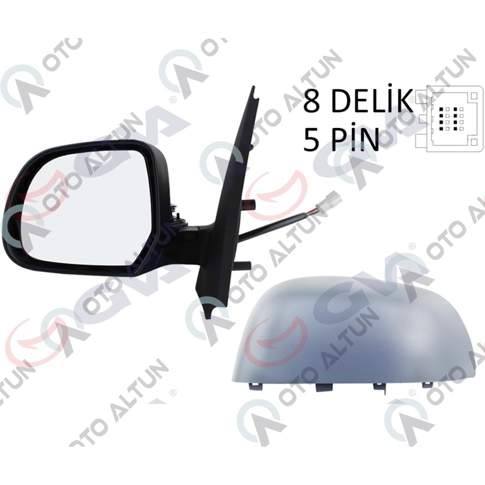 DİKİZ AYNASI SOL LODGY DOKKER ELEKTRİKLİ