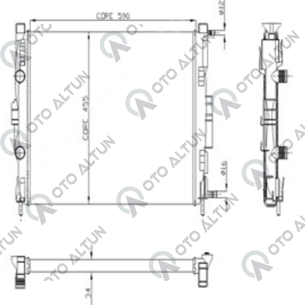 SU RADYATÖRÜ MGN II