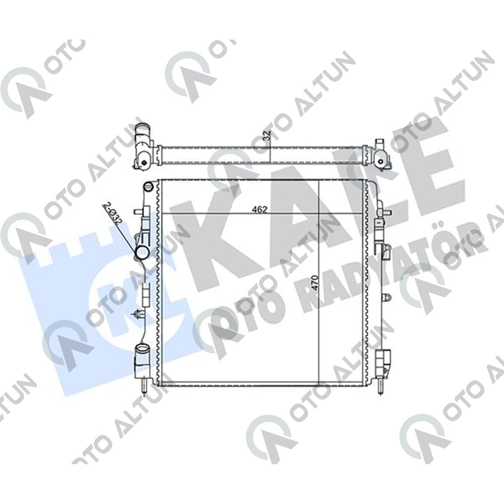 SU RADYATÖRÜ KNG K9K