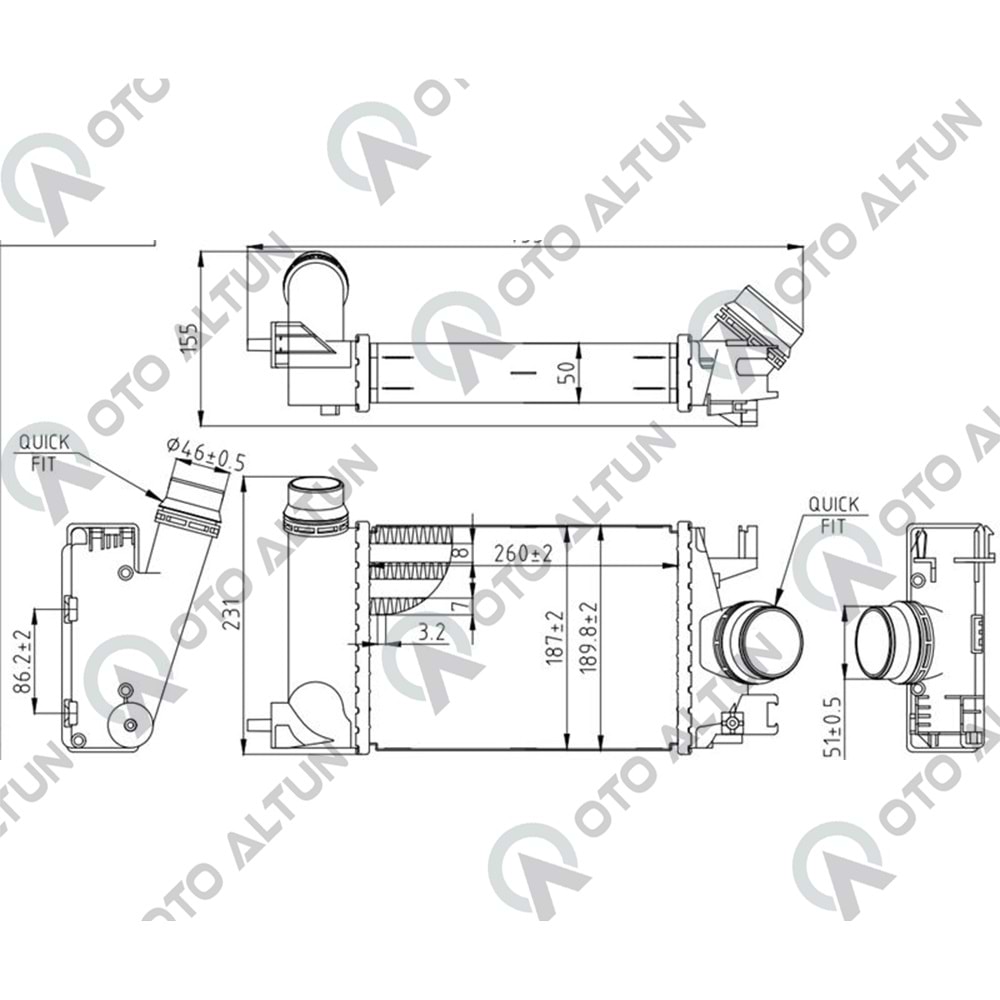 İNTERCOOLER 1.0 Tce H4D TALIANT SANDERO