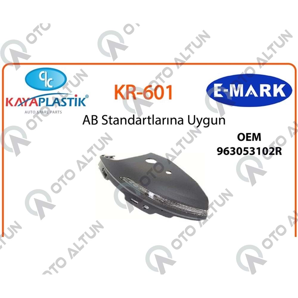 DİKİZ AYNA SİNYALİ SAĞ MGN IV **LEDLİ-KAPAKLI**