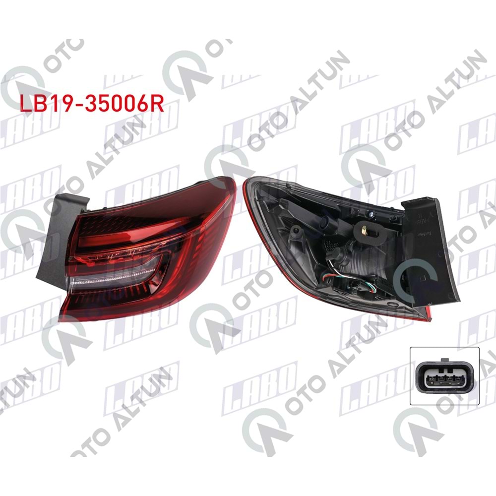 STOP LAMBASI DIŞ SAĞ CLIO V **ICON**