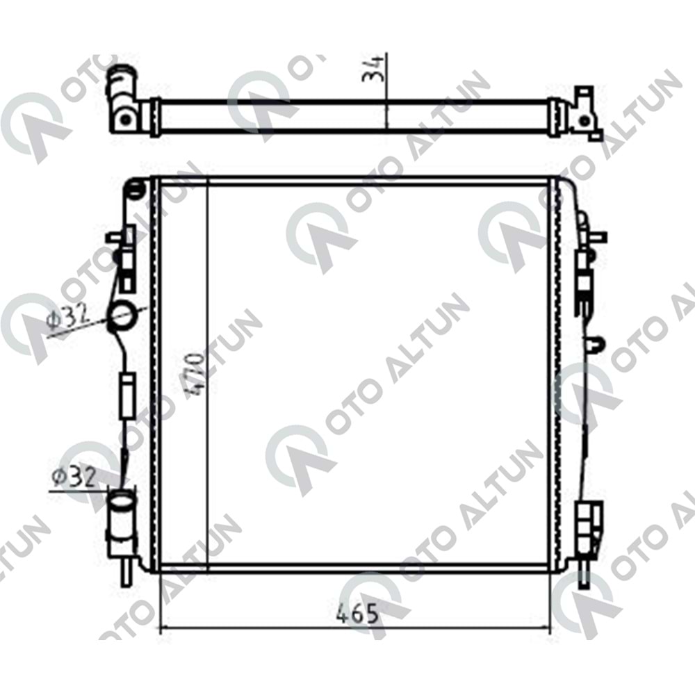 SU RADYATÖRÜ KNG K9K