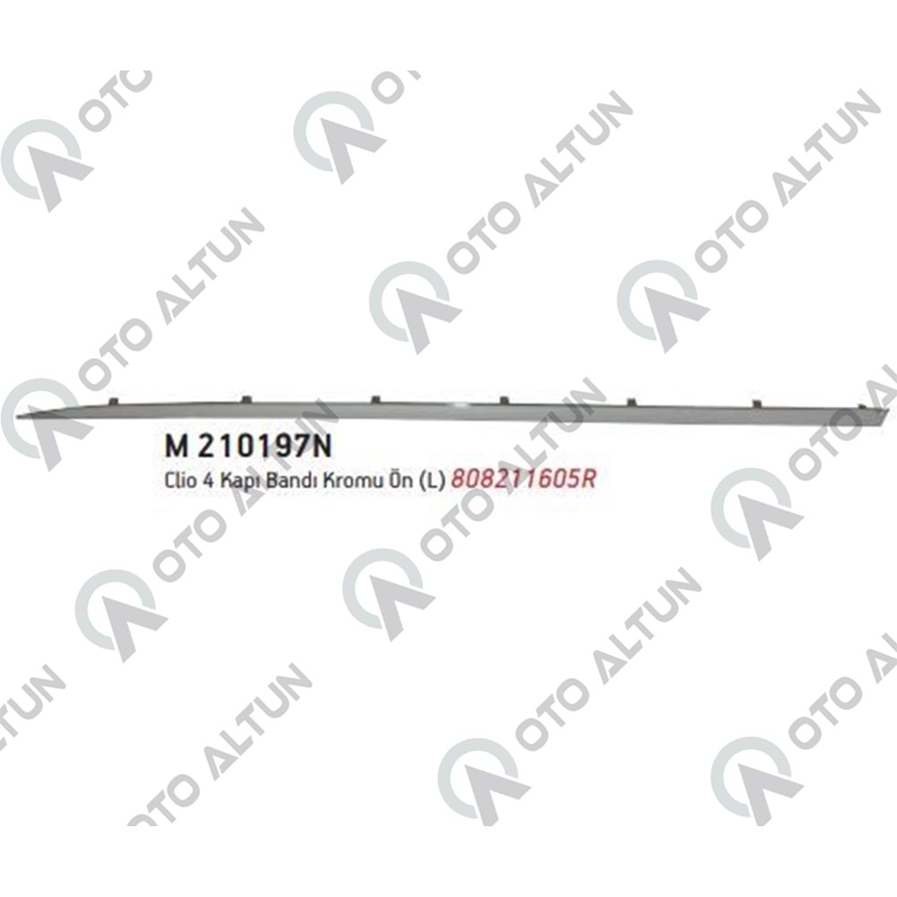 KAPI BANDI KROM ÇITASI ÖN SOL CLIO IV