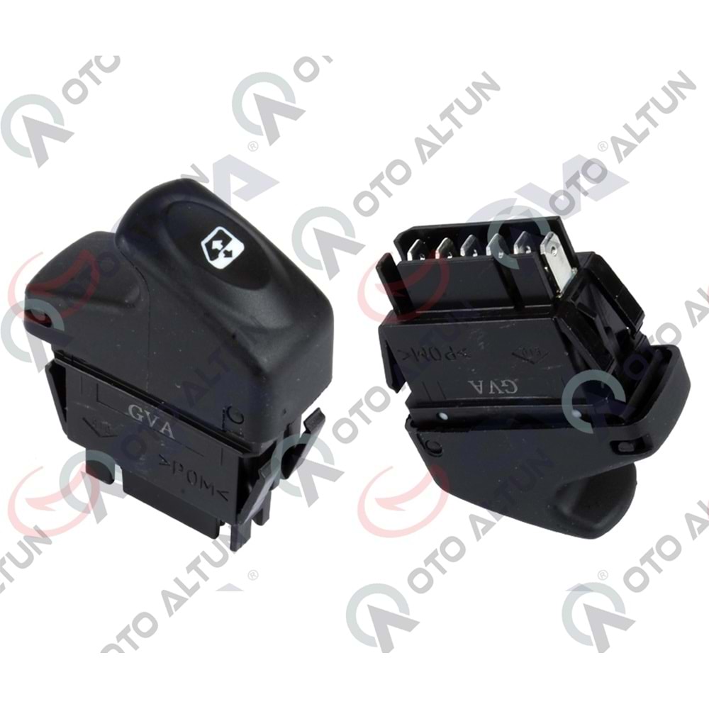 CAM DÜĞMESİ CLIO MGN KNG 6 FİŞLİ