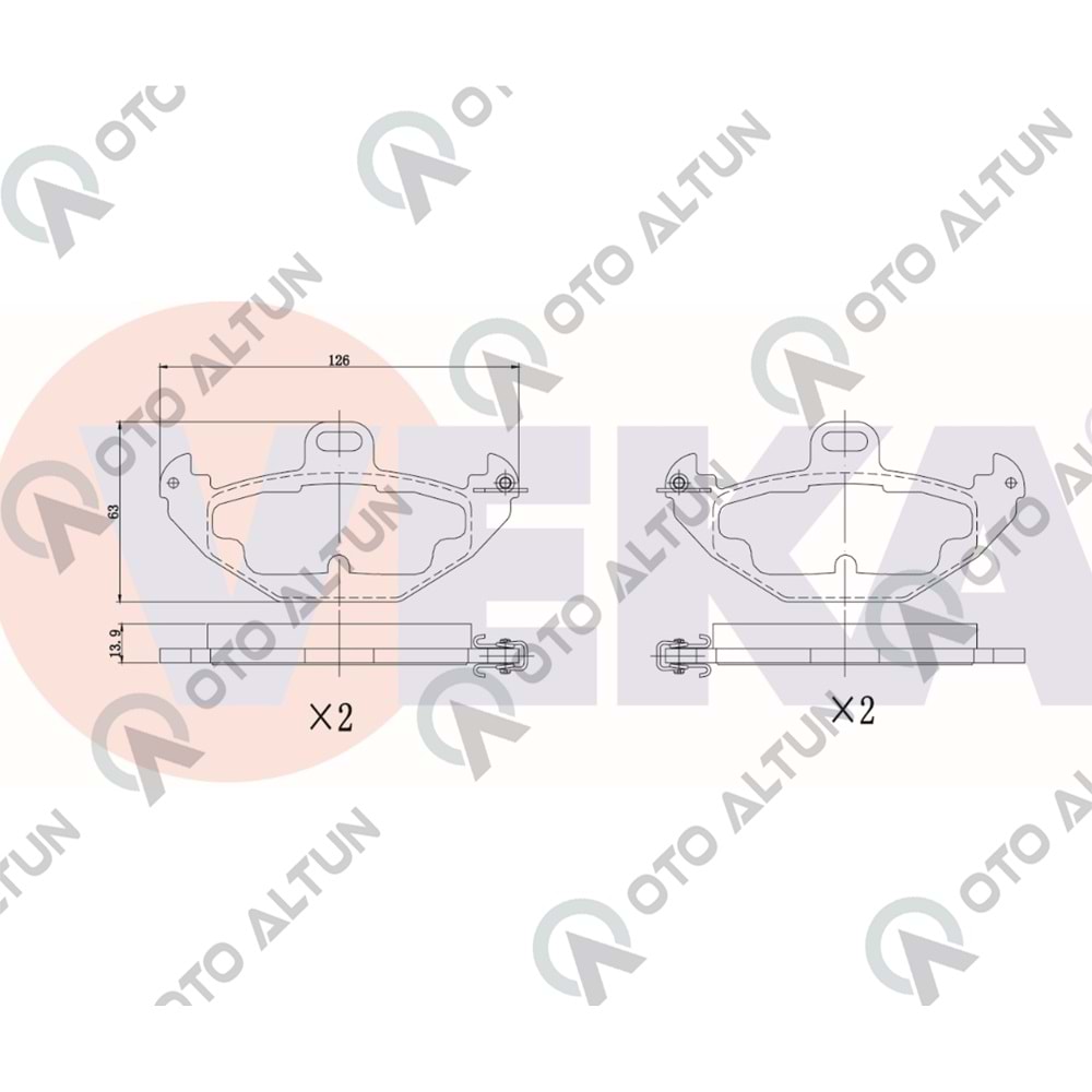 FREN BALATASI ARKA LGN I