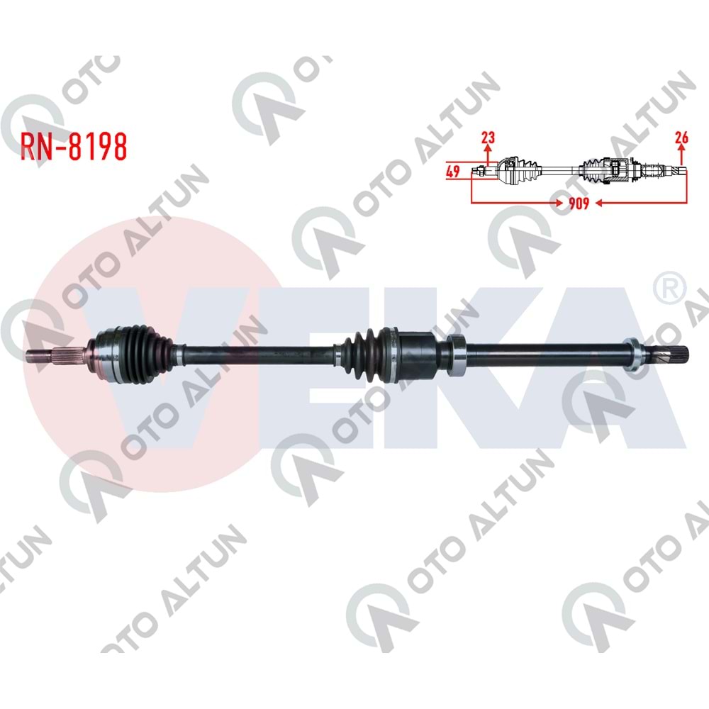 AKS SAĞ CLIO IV 0.9 Tce H4B