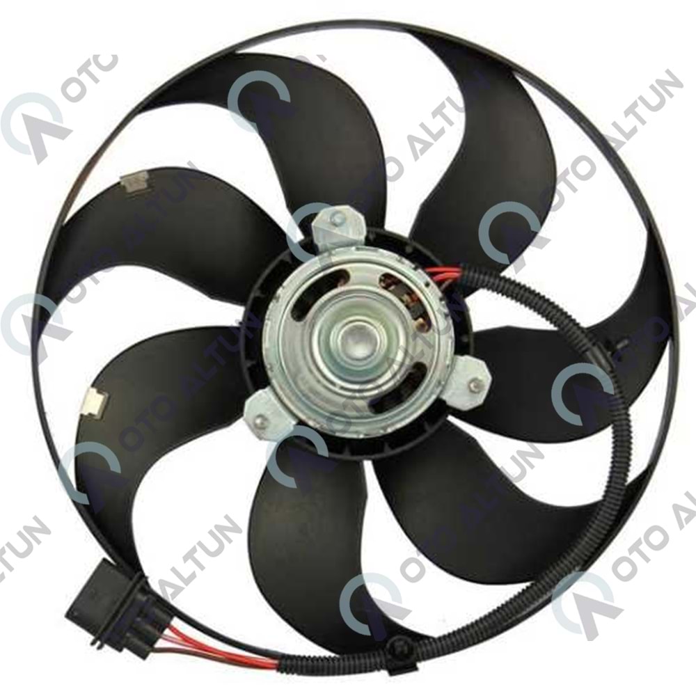 FAN MOTORU Polo 95-99 1.4-1.6 Polo 01> 1.4 Fabia Cordoba 02> 34,5CM