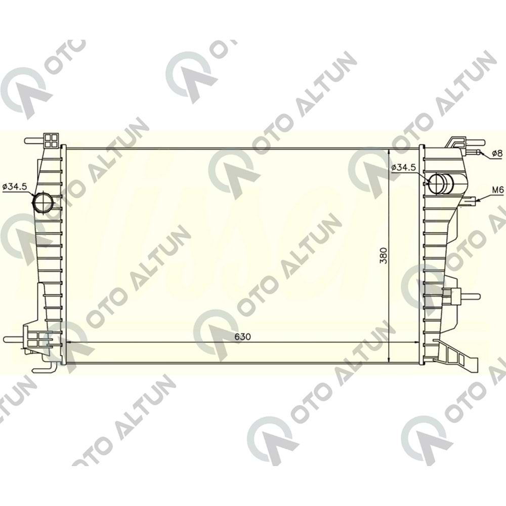 SU RADYATÖRÜ FLUENCE K9K (KALE)