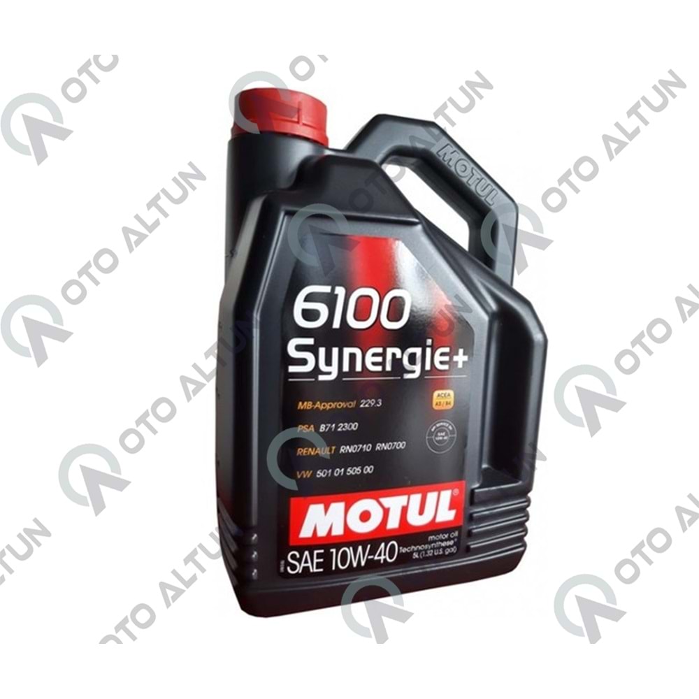 MOTOR YAĞI 10W40 5 LT 6100 SYNERGİE+