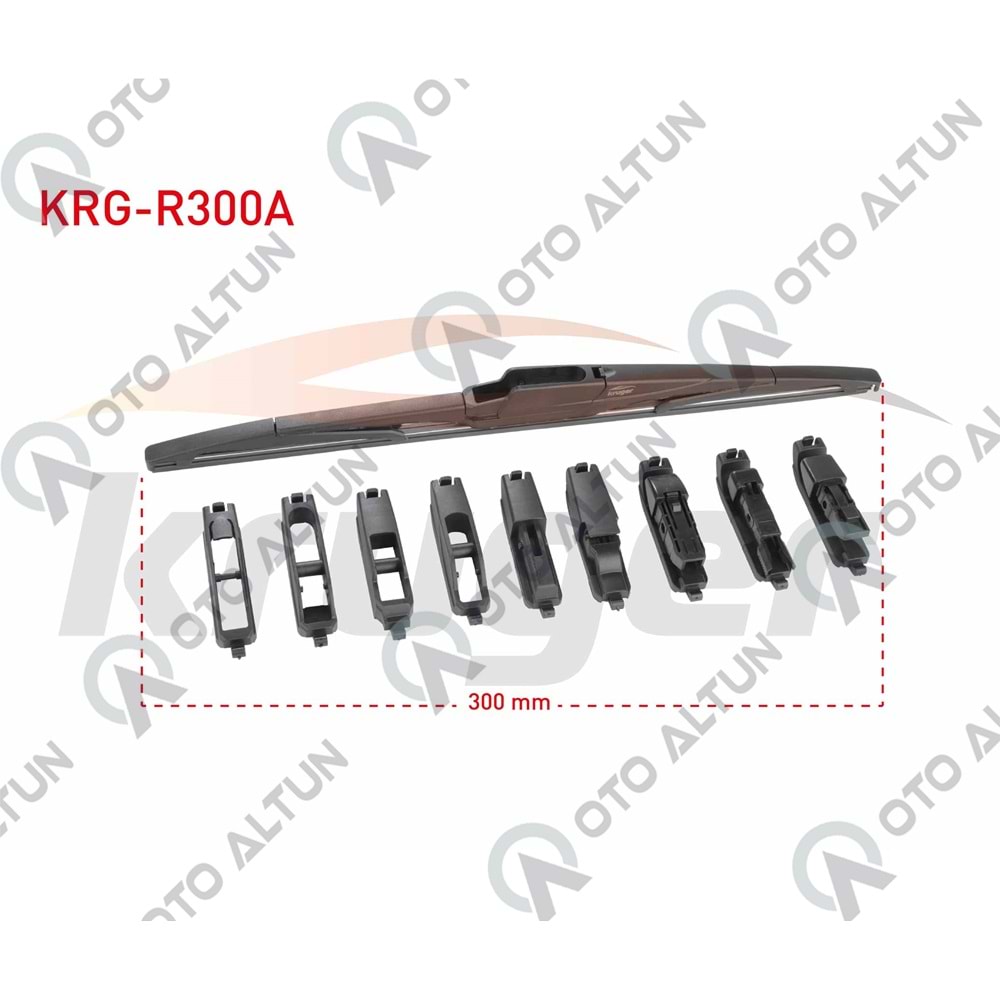 SİLECEK SÜPÜRGESİ ARKA 30 cm