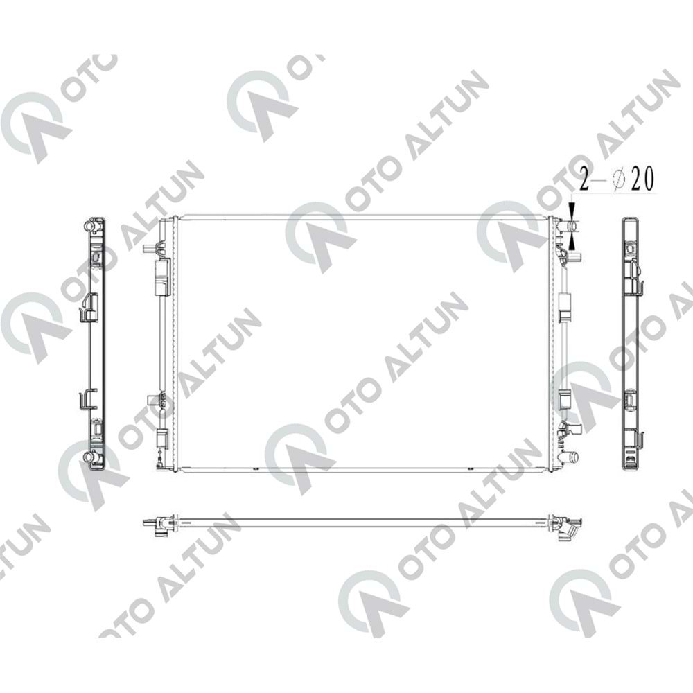SU RADYATÖR 1.2 Tce AUSTRAL QASHQAI J12