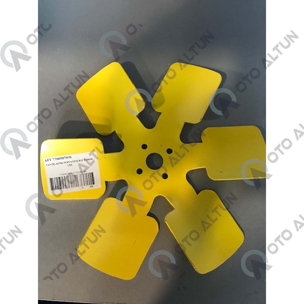 PERVANE VANTİLATÖR R12 SAC
