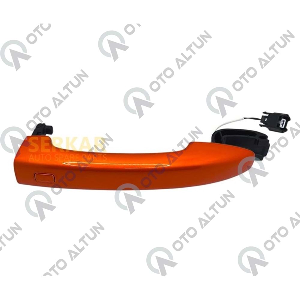 KAPI AÇMA KOLU DIŞ CLIO V SENSÖRLÜ **BOYALI-TURUNCU**