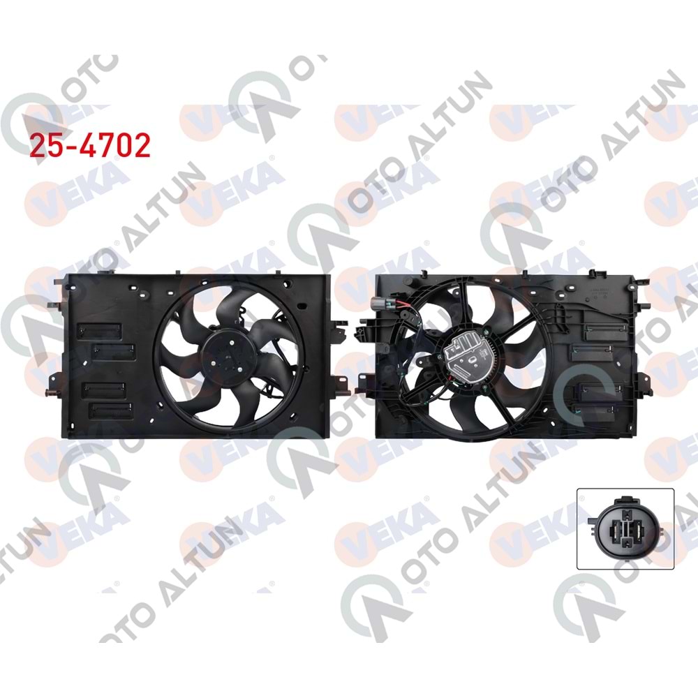 FAN MOTOR+DAVLUMBAZ DUSTER II H4D SANDERO II K9K