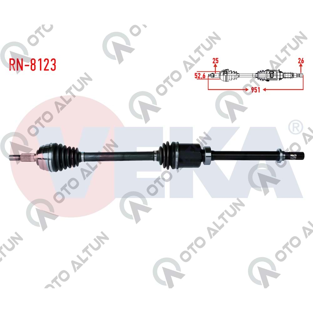 AKS SAĞ DUSTER 12> 4x2