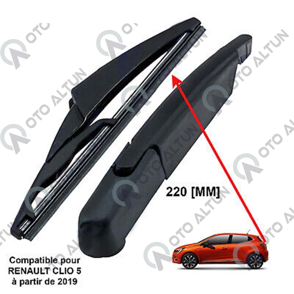 SİLECEK SÜPÜRGESİ ARKA CLIO V