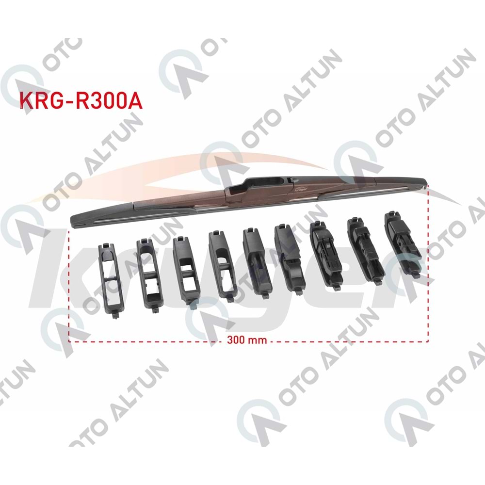 SİLECEK SÜPÜRGESİ ARKA 30 cm