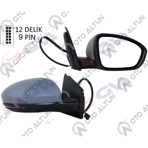 DİKİZ AYNASI SAĞ MGN IV ELEKTRİKLİ