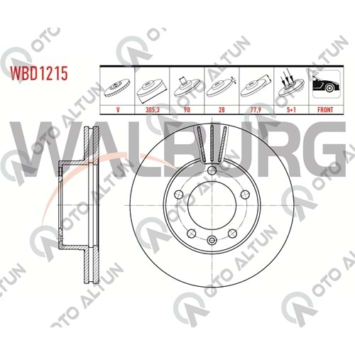 FREN DİSKİ ÖN MASTER II **TAKIM**