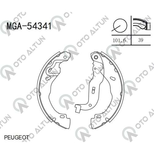 FREN BALATASI ARKA CLIO V TALIANT 1.0 Sce