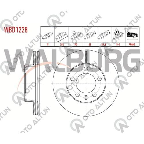 FREN DİSKİ ÖN MASTER III **TAKIM**