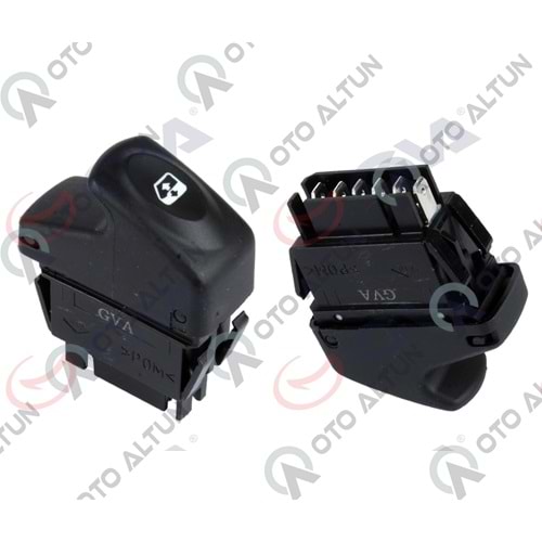 CAM DÜĞMESİ CLIO MGN KNG 6 FİŞLİ