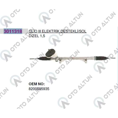 DİREKSİYON KUTUSU ELEKTRİKLİ CLIO III