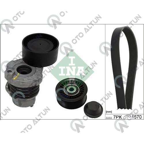 ALTERNATÖR SETİ 7PK1569+GERGİ+AVARE RULMAN **H4B H5F**