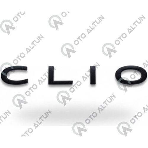 YAZI CLIO V **SİYAH**