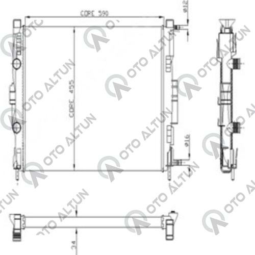 SU RADYATÖRÜ MGN II