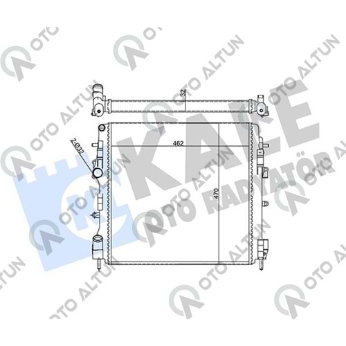 SU RADYATÖRÜ KNG K9K