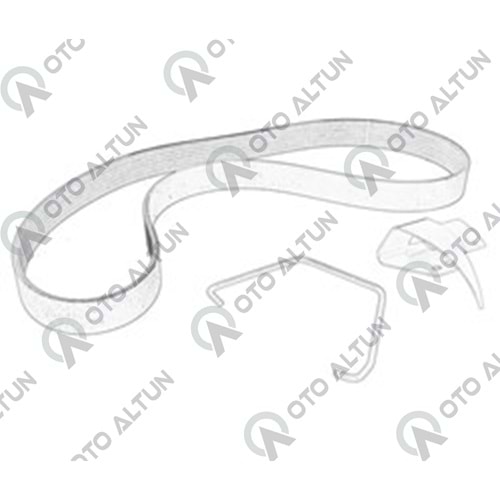 KANALLI KAYIŞ 7PK1039