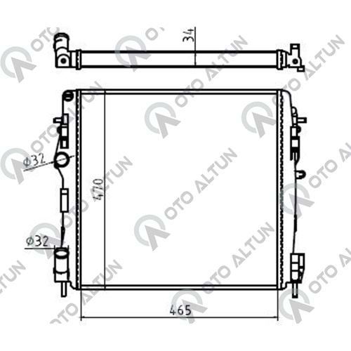 SU RADYATÖRÜ KNG K9K