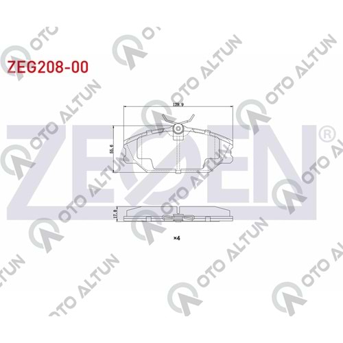 FREN BALATASI ÖN MGN I FAZ II