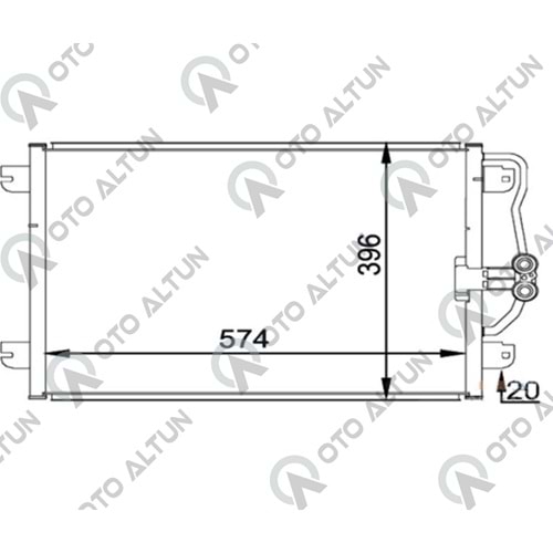 KLİMA RADYATÖRÜ MGN I 99-02