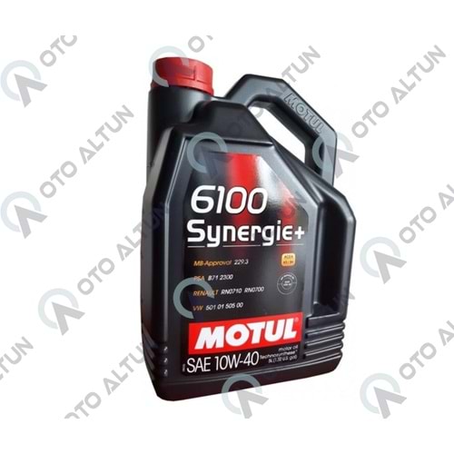 MOTOR YAĞI 10W40 5 LT 6100 SYNERGİE+