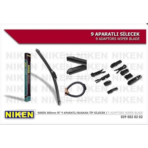 SİLECEK SÜPÜRGESİ MUZ 9 APARATLI 38cm