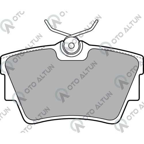 FREN BALATASI ARKA TRAFIC II-III