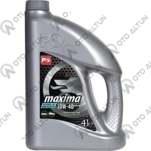 MOTOR YAĞI 10W40 4 LT PETROL OFİSİ MAXİMA