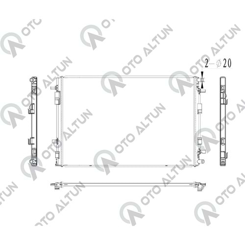 SU RADYATÖR 1.2 Tce AUSTRAL QASHQAI J12