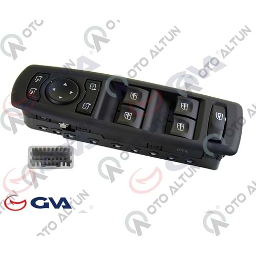 CAM DÜĞMESİ FLUENCE SOL KOMPLE PANEL İCON