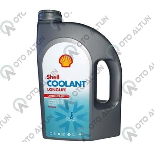 ANTİFRİZ KIRMIZI 3 LT. SHELL LONGLIFE CONCENTRATE
